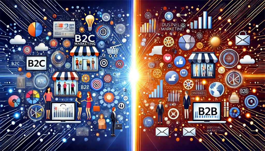 Eídi Marketing B2C kai B2B